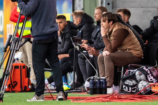 Milos Milojevic, head coach of Malmö FF