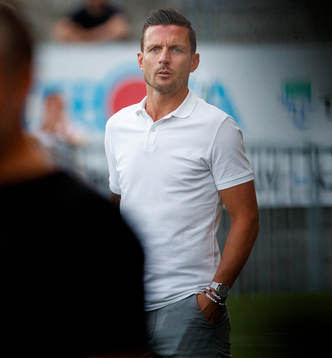 Trelleborgs tränare Kristian Haynes