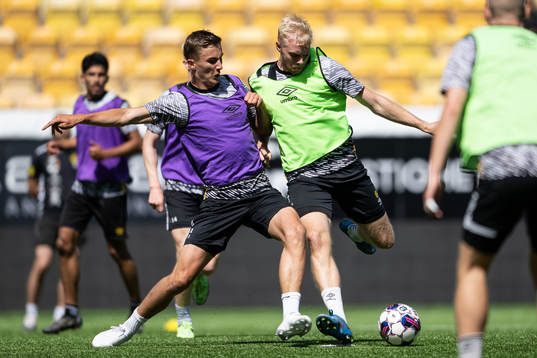 Gustaf Lagerbielke och Sveinn Gudjohnsen