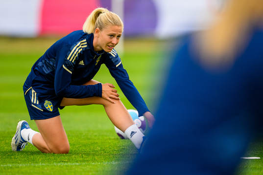 Rebecka Blomqvist of the Swedish women's national football