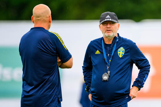 Magnus Wikman, assistant coach and Peter Gerhardsson, head