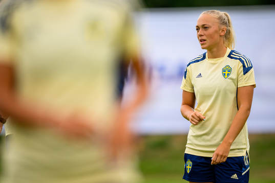 Hanna Bennison of the Swedish women's national football