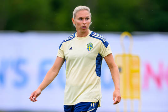Jonna Andersson of the Swedish women's national football