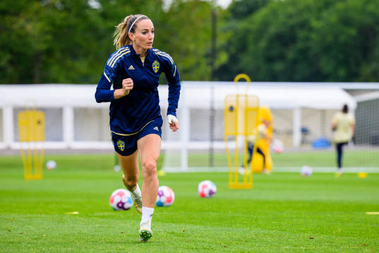 Kosovare Asllani of the Swedish women's national football