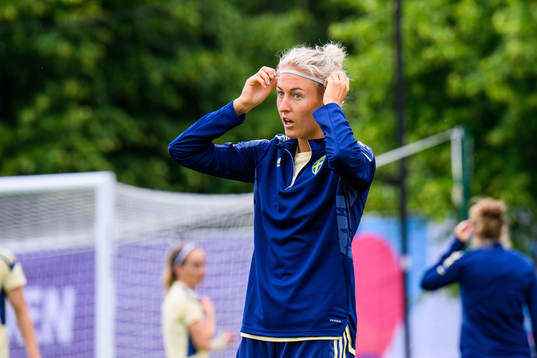 Emma Kullberg of the Swedish women's national football team