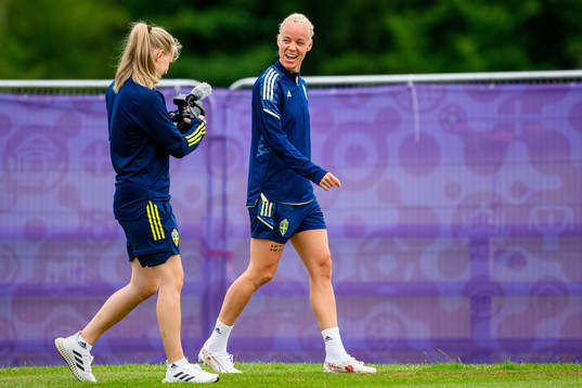 Caroline Seger of the Swedish women's national football