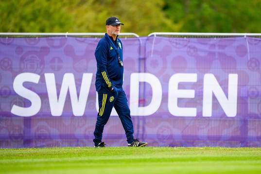 Peter Gerhardsson, head coach of the Swedish women's