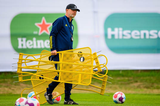 Peter Gerhardsson, head coach of the Swedish women's
