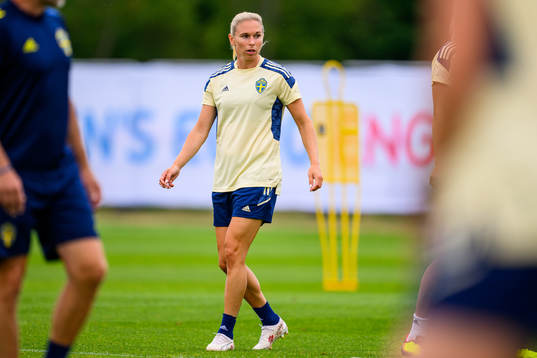 Jonna Andersson of the Swedish women's national football