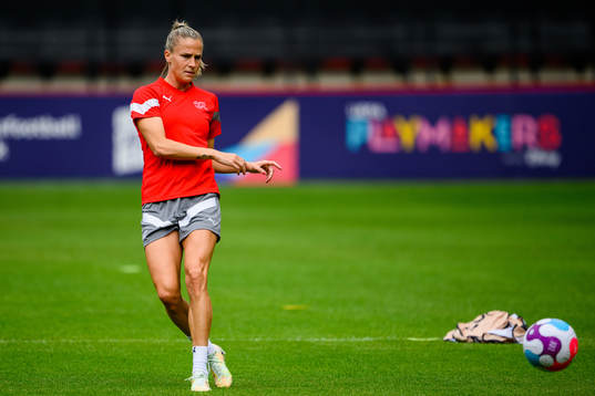 Ana-Maria Crnogorcevie of the Swiss women's national