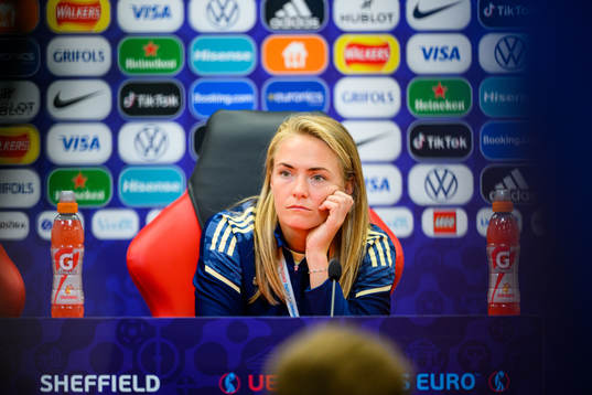 Magdalena Eriksson of the Swedish women's national football