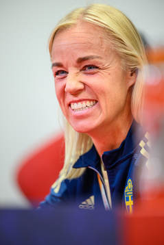 Caroline Seger of the Swedish women's national football
