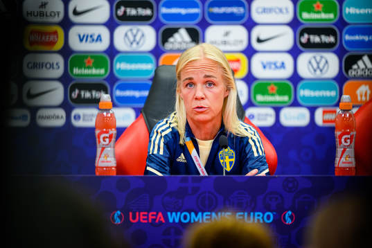 Caroline Seger of the Swedish women's national football