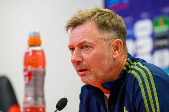 Head coach Peter Gerhardsson of the Swedish women's