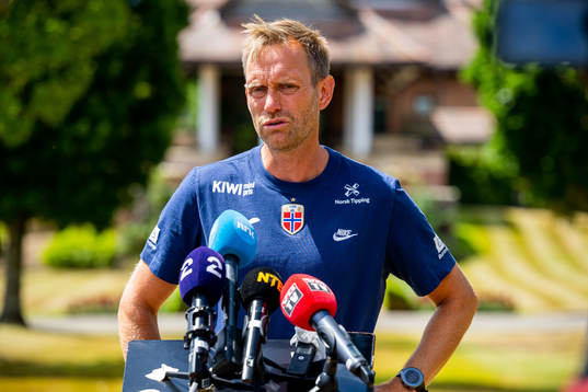 Martin Sjögren, head coach of the Norwegian national