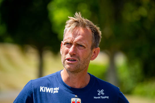 Martin Sjögren, head coach of the Norwegian national