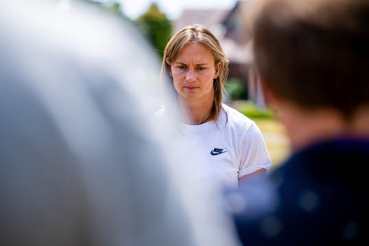 Caroline Graham Hansen of the Norwegian national football
