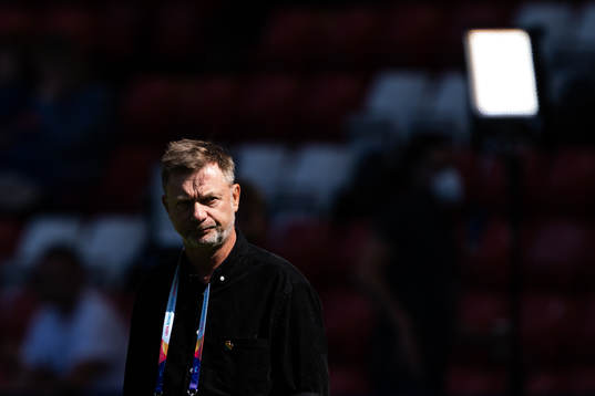 Peter Gerhardsson, head coach of Sweden