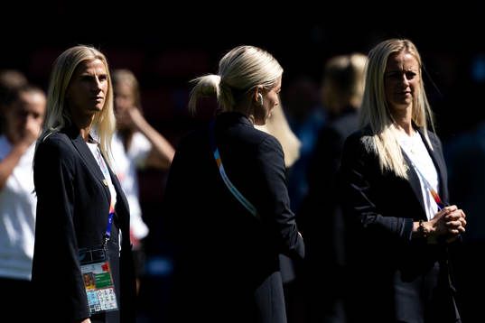 Sofia Jakobsson and Amanda Ilestedt of Sweden