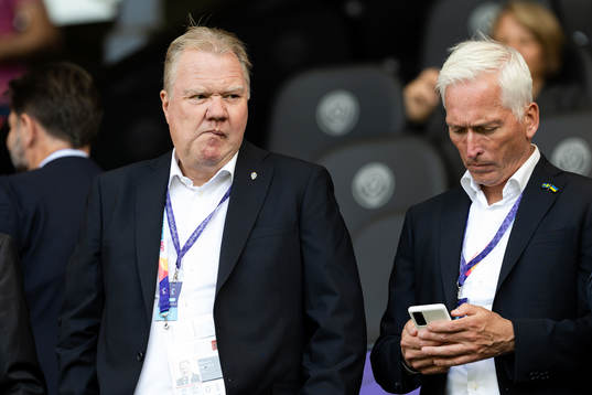 Karl-Erik Nilsson, president of the Swedish Football