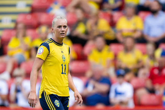 Stina Blackstenius of the Swedish women's national football