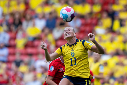 Stina Blackstenius of Sweden