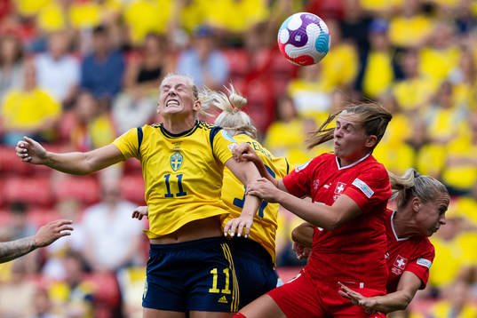 Stina Blackstenius of Sweden