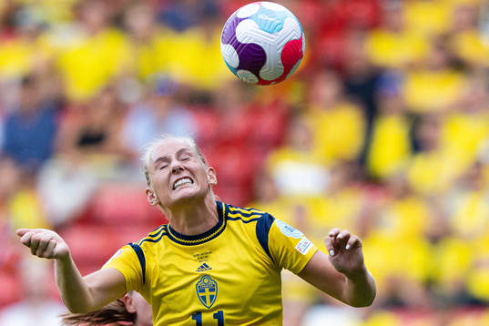 Stina Blackstenius of Sweden
