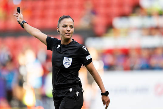 Referee Marta Huerta De Aza