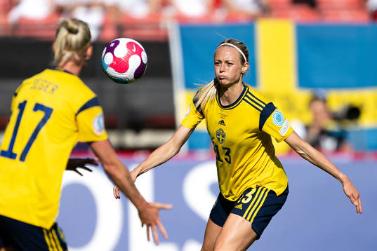 Amanda Ilestedt of Sweden