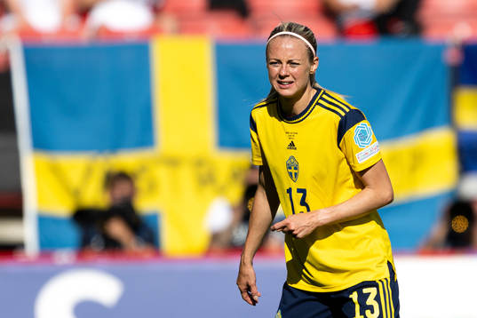Amanda Ilestedt of Sweden