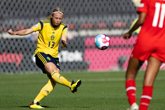 Amanda Ilestedt of Sweden