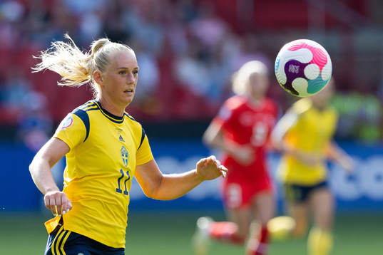 Stina Blackstenius of Sweden