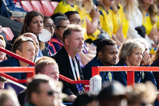 Head coach Peter Gerhardsson of Sweden