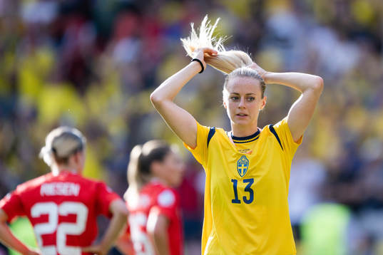 Amanda Ilestedt of Sweden