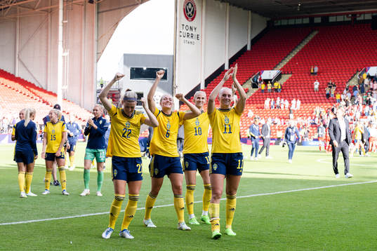 Olivia Schough , Magdalena Eriksson , Sofia Jakobsson and