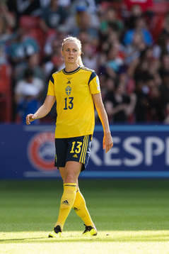 Amanda Ilestedt of Sweden