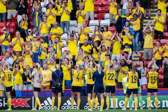 during the UEFA Women's Euro 2022 group stage match between