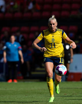 Stina Blackstenius of Sweden