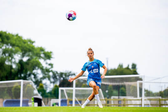 Celin Bizet Ildhusøy of the Norwegian national football