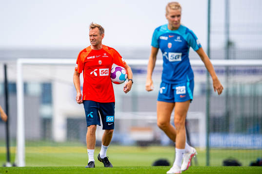 Martin Sjögren, head coach of the Norwegian national