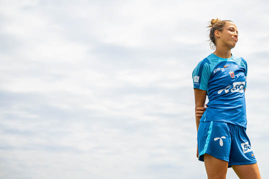Celin Bizet Ildhusøy of the Norwegian national football