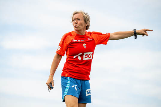 Gunnvor Halmøy, physical coach of the Norwegian national