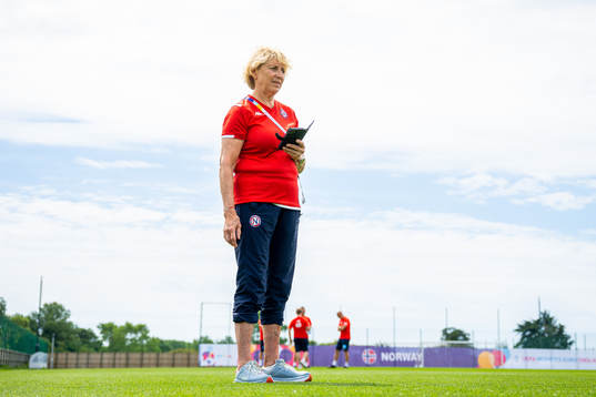 Marit Breivik, team sports coach of Olympiatoppen, at a