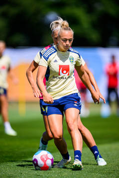 Hanna Bennison of the Swedish women's national football