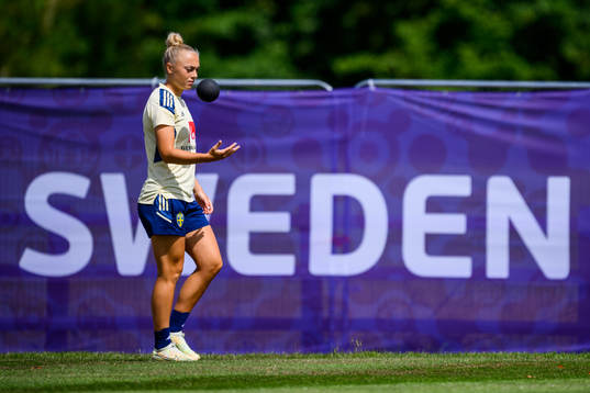 Hanna Bennison of the Swedish women's national football