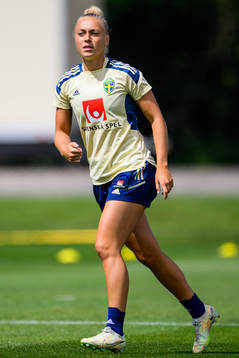 Hanna Bennison of the Swedish women's national football