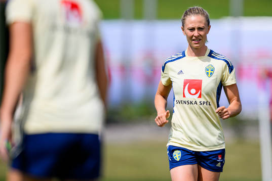 Rebecka Blomqvist of the Swedish women's national football