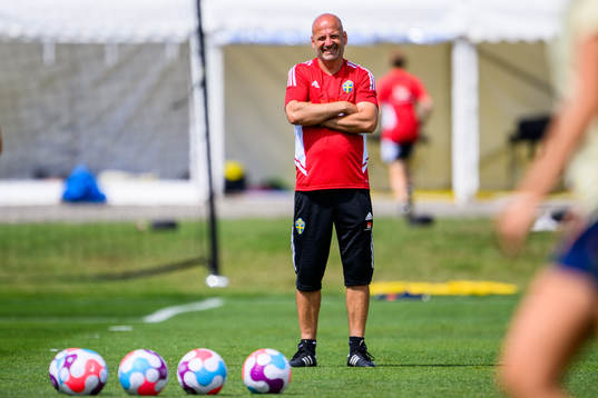 Magnus Wikman, assistant coach of the Swedish women's
