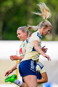 Jonna Andersson and Sofia Jakobsson of the Swedish women's